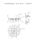 Arrangement for Securing a Lining Material diagram and image