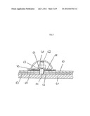 Arrangement for Securing a Lining Material diagram and image