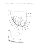 TOE CAP FOR FOOTWEAR, AND OUTSOLE INTEGRATED WITH TOE CAP diagram and image