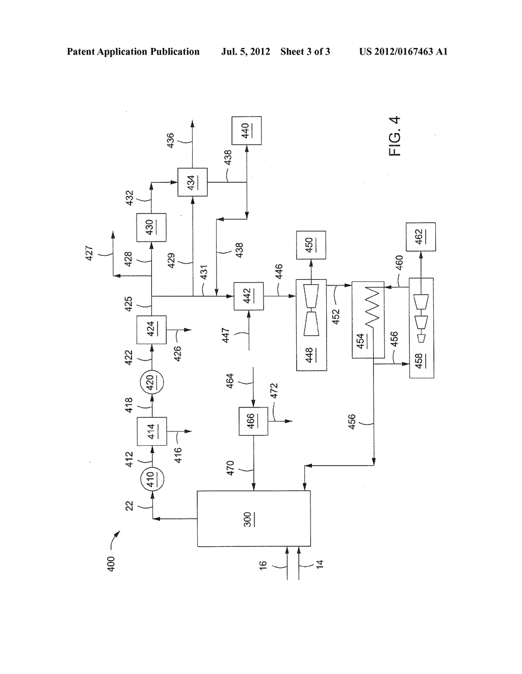 SYSTEMS AND METHODS FOR GASIFYING A FEEDSTOCK - diagram, schematic, and image 04