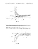 DEVICE FOR CLOSING OFF AN OPENING MADE IN A STRUCTURAL ELEMENT COMPRISING     SYNCHRONIZATION, AND CORRESPONDING AUTOMOBILE diagram and image