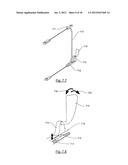 DEVICE FOR CLOSING OFF AN OPENING MADE IN A STRUCTURAL ELEMENT COMPRISING     SYNCHRONIZATION, AND CORRESPONDING AUTOMOBILE diagram and image