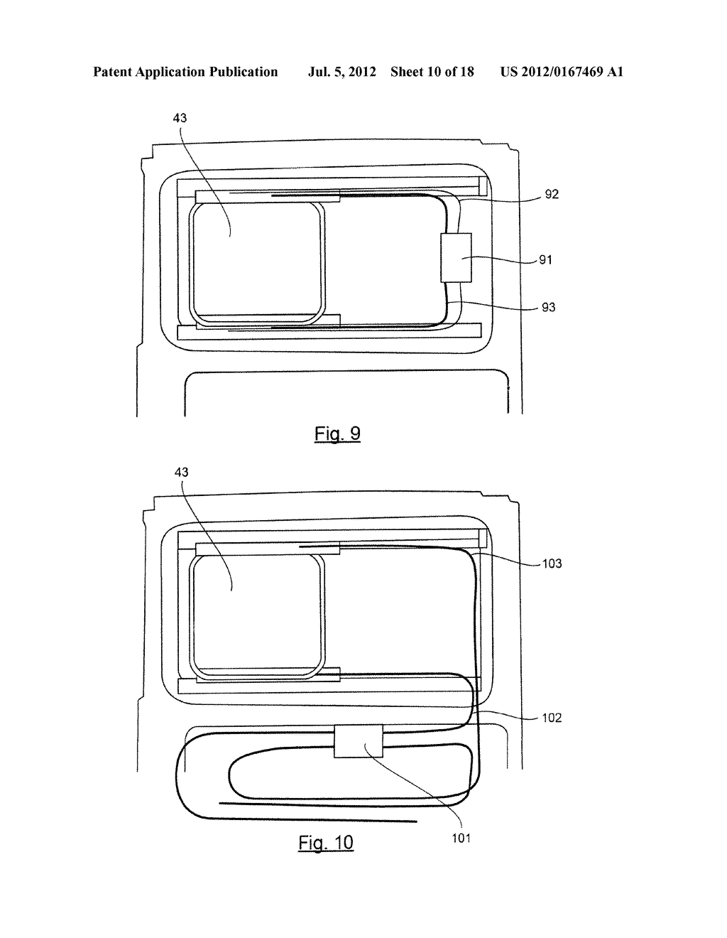 DEVICE FOR CLOSING OFF AN OPENING MADE IN A STRUCTURAL ELEMENT COMPRISING     SYNCHRONIZATION, AND CORRESPONDING AUTOMOBILE - diagram, schematic, and image 11