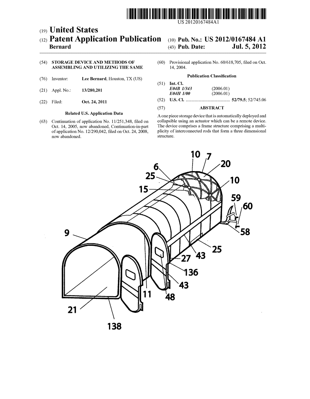 Storage Device and methods of assembling and Utilizing the Same - diagram, schematic, and image 01