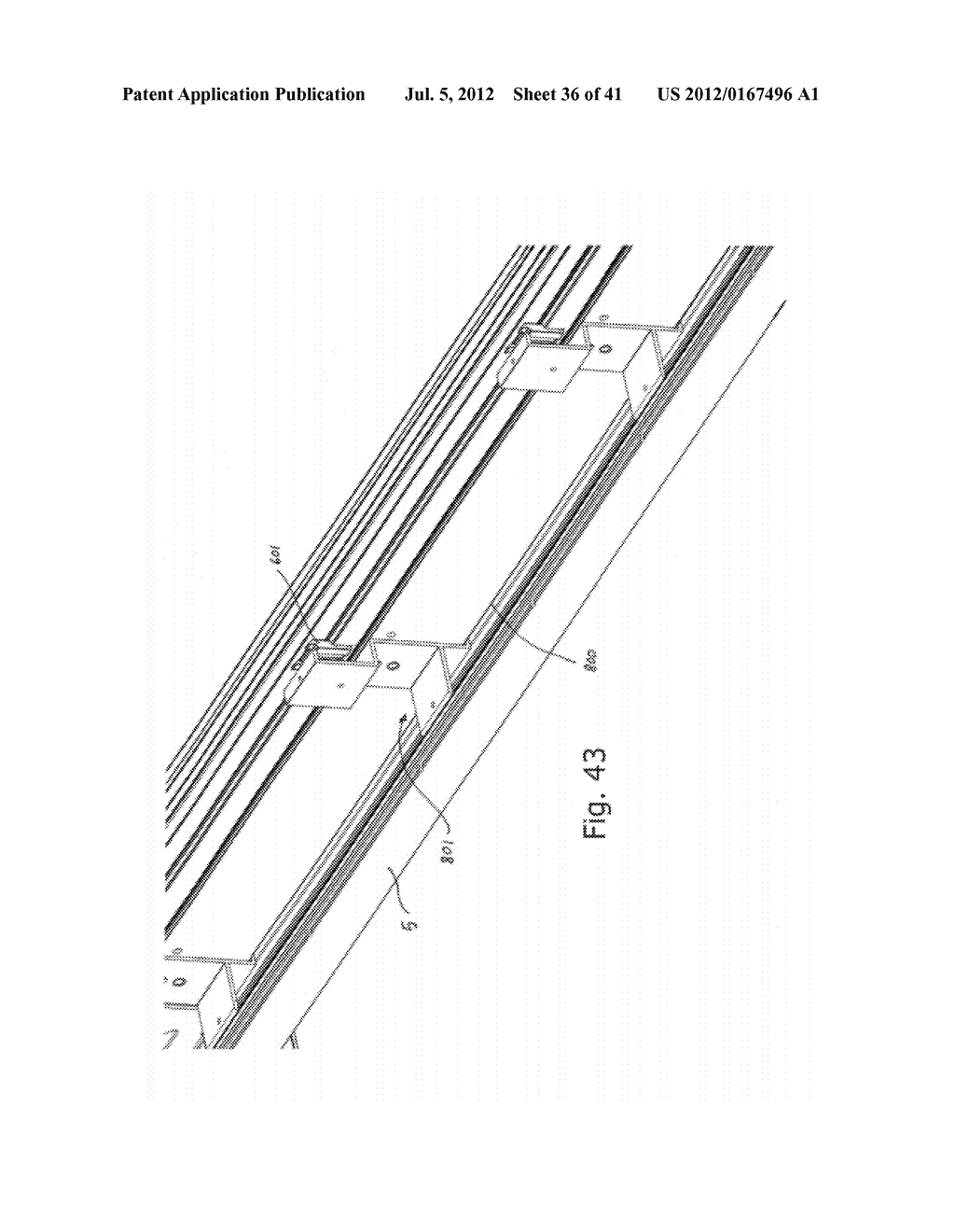 METHOD OF INSTALLING A WINDOW ARRANGEMENT COMPRISING A NUMBER OF     NEIGHBORING WINDOWS, AND SUCH A WINDOW ARRANGEMENT - diagram, schematic, and image 37