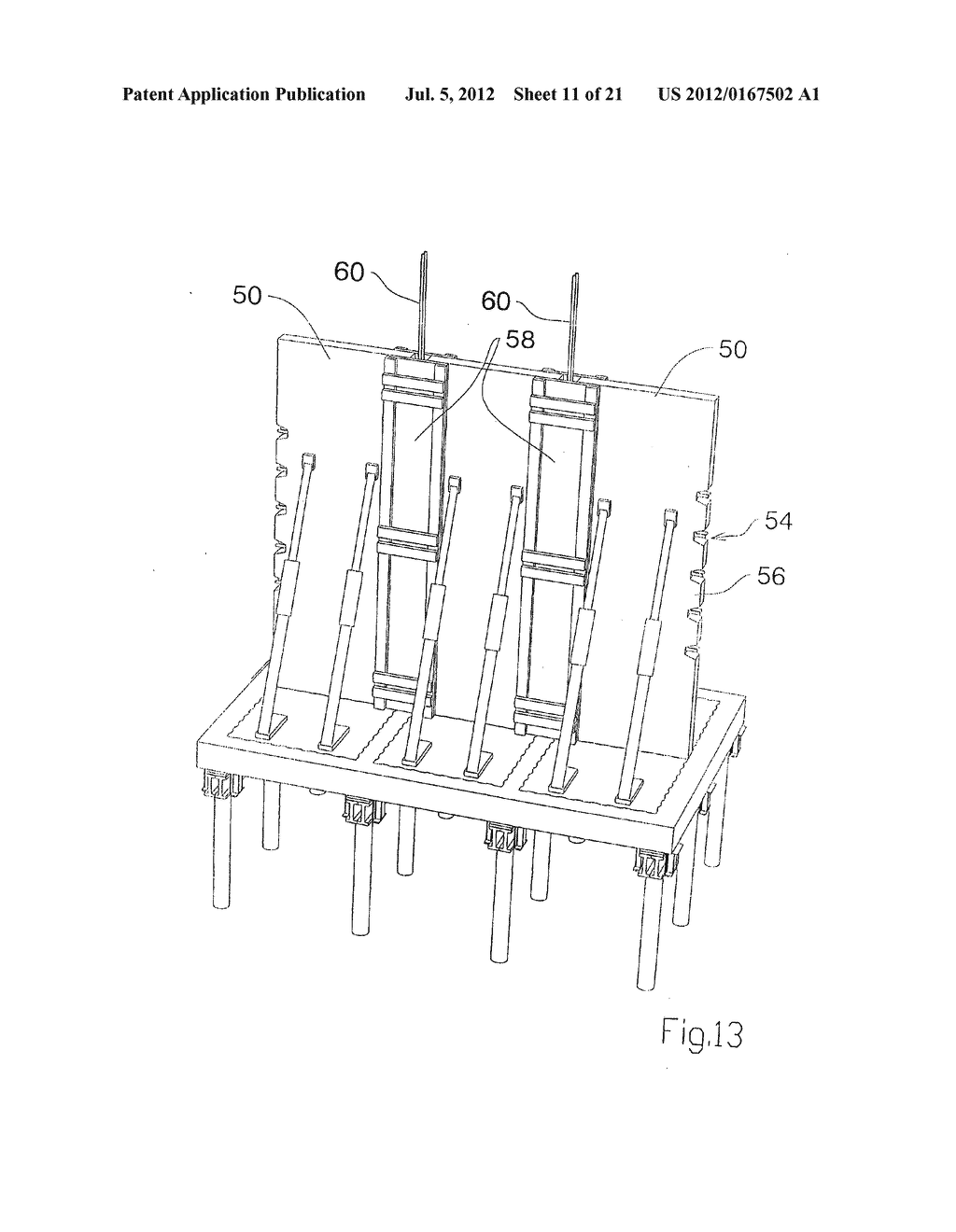 Modular construction system and components and method - diagram, schematic, and image 12