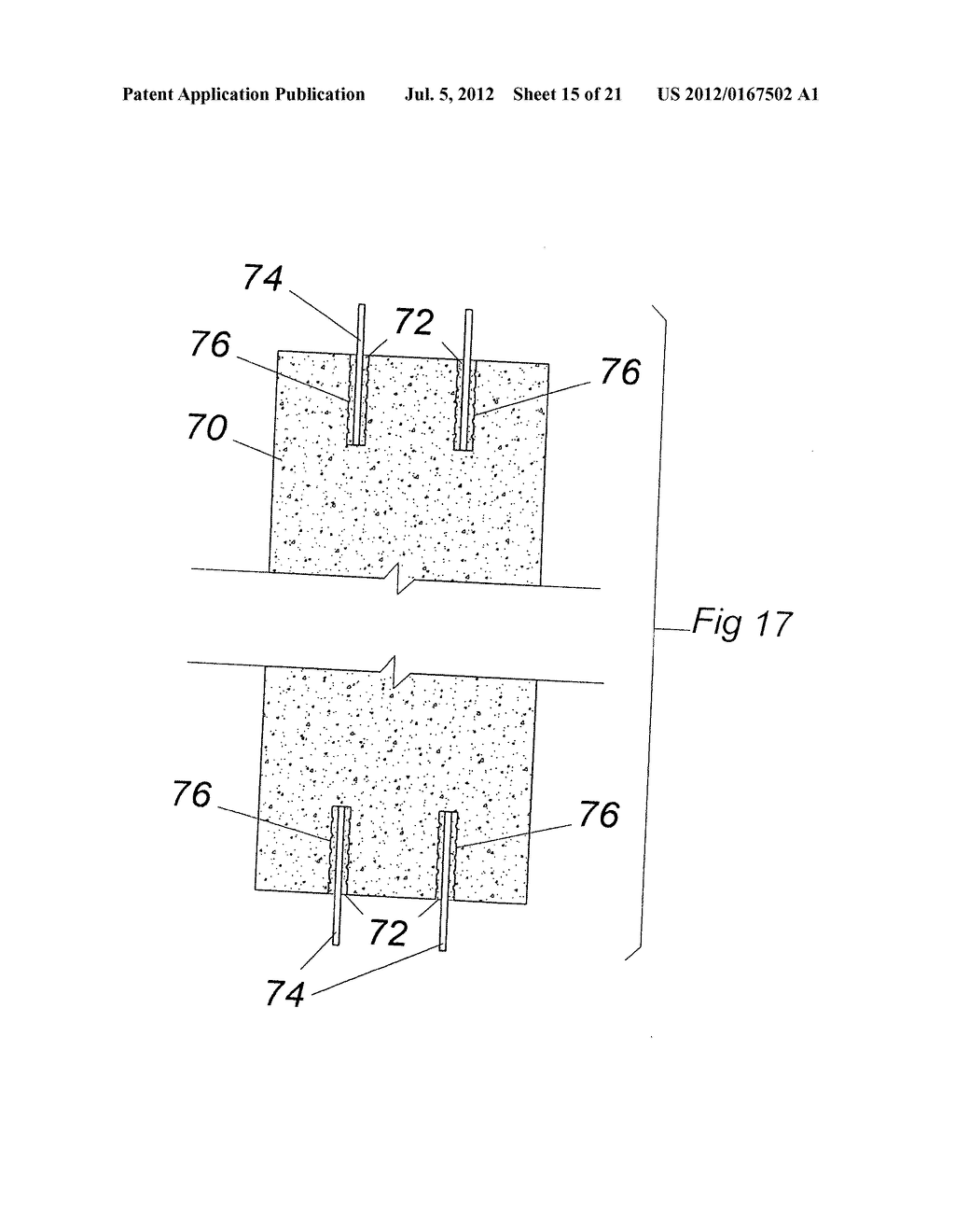 Modular construction system and components and method - diagram, schematic, and image 16