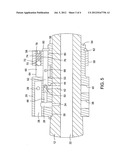 Firearm barrel having multiple ports and port selector diagram and image