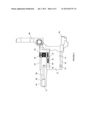 Adjustable gas block for an indirect gas operated firearm diagram and image