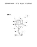 BEVERAGE GLASS WITH INTERNAL DECANTING, FILTERING, MIXING AND AERATING     CELL diagram and image