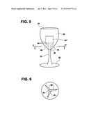 BEVERAGE GLASS WITH INTERNAL DECANTING, FILTERING, MIXING AND AERATING     CELL diagram and image