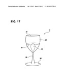 BEVERAGE GLASS WITH INTERNAL DECANTING, FILTERING, MIXING AND AERATING     CELL diagram and image