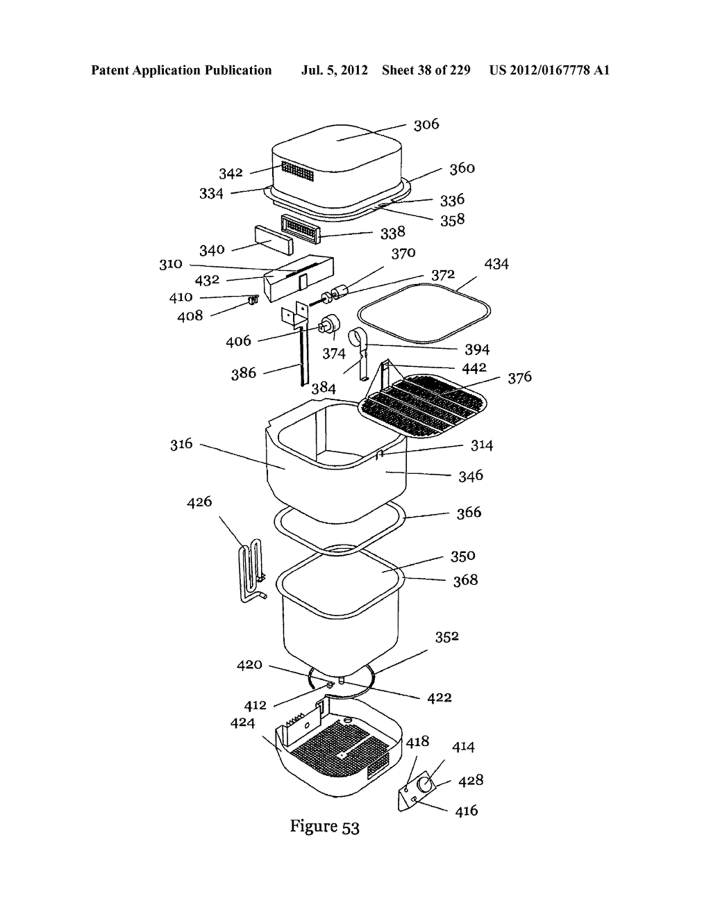 DEVICE TO EFFICIENTLY COOK FOODS USING LIQUIDS AND HOT VAPORS - diagram, schematic, and image 39