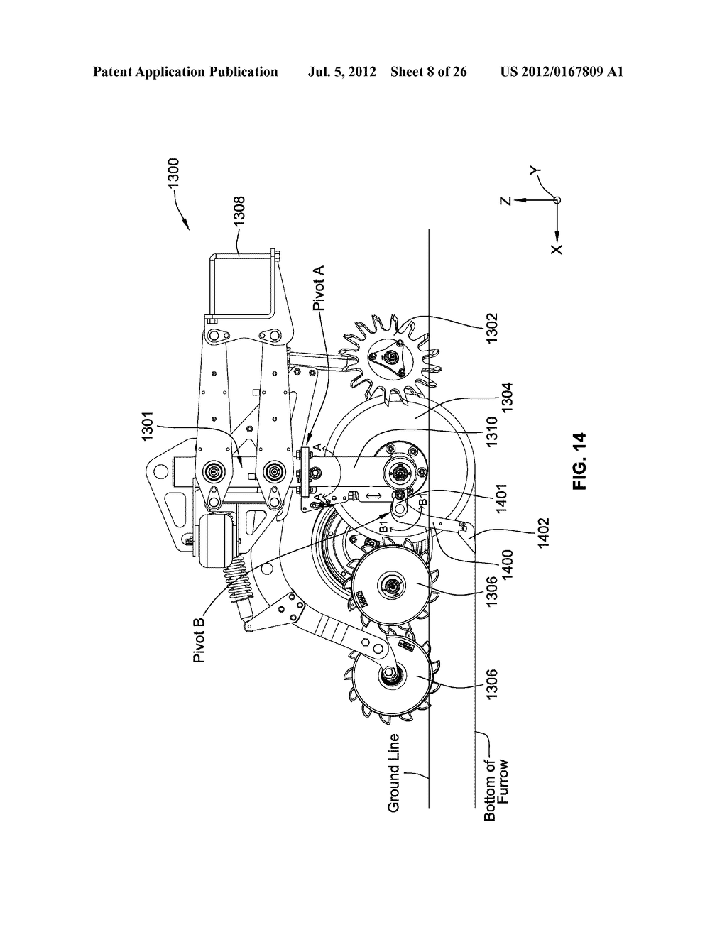 AGRICULTURAL IMPLEMENT HAVING FLUID DELIVERY FEATURES - diagram, schematic, and image 09