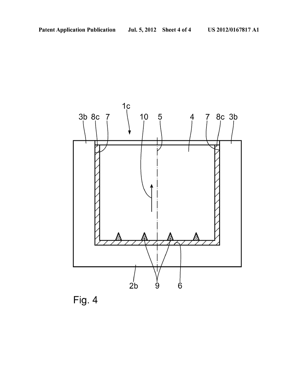 METHOD AND DEVICE FOR PRODUCING SILICON BLOCKS - diagram, schematic, and image 05