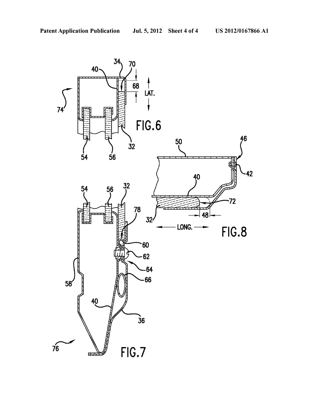 WINDOW MOUNTING FOR THERMAL EXPANSION IN AN OVEN APPLIANCE - diagram, schematic, and image 05