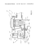 Motorized automate/manual push button system diagram and image