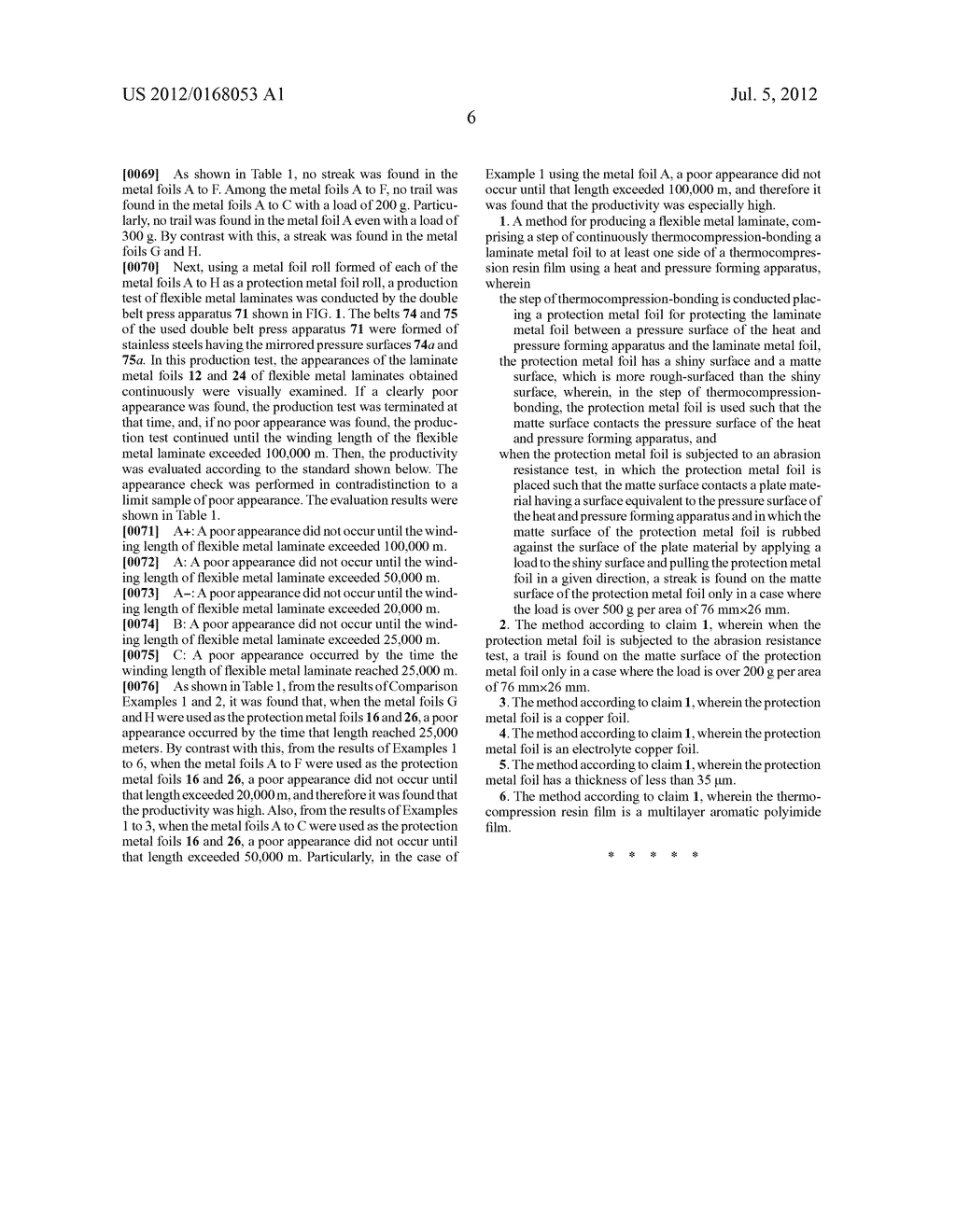 METHOD FOR PRODUCING FLEXIBLE METAL LAMINATE - diagram, schematic, and image 10