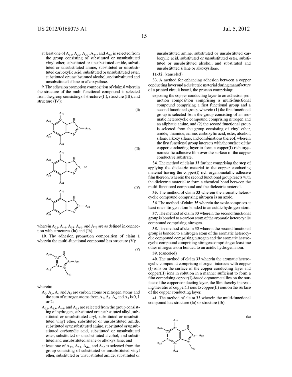 ADHESION PROMOTION OF METAL TO LAMINATE WITH MULTI-FUNCTIONAL MOLECULAR     SYSTEM - diagram, schematic, and image 19