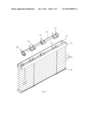 LOCK MECHANISM FOR A COVERING FOR ARCHITECTURAL OPENINGS diagram and image