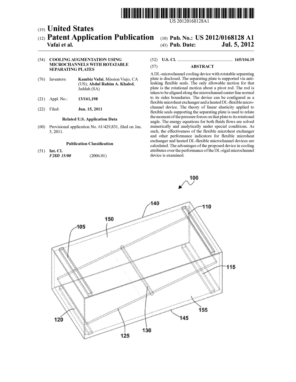 COOLING AUGMENTATION USING MICROCHANNELS WITH ROTATABLE SEPARATING PLATES - diagram, schematic, and image 01