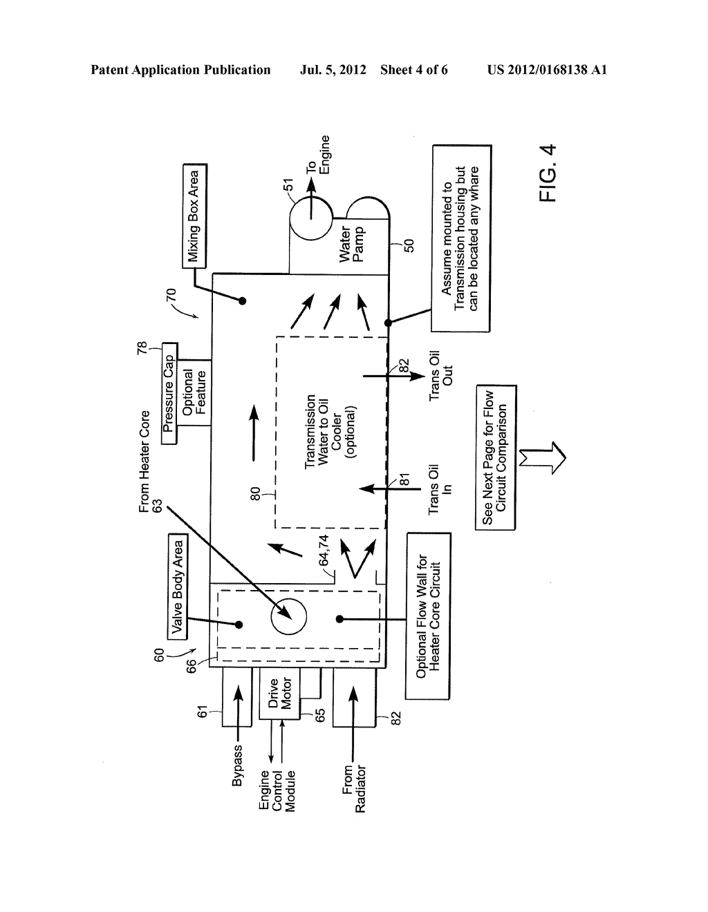 INTEGRATED PUMP, COOLANT FLOW CONTROL AND HEAT EXCHANGE DEVICE - diagram, schematic, and image 05