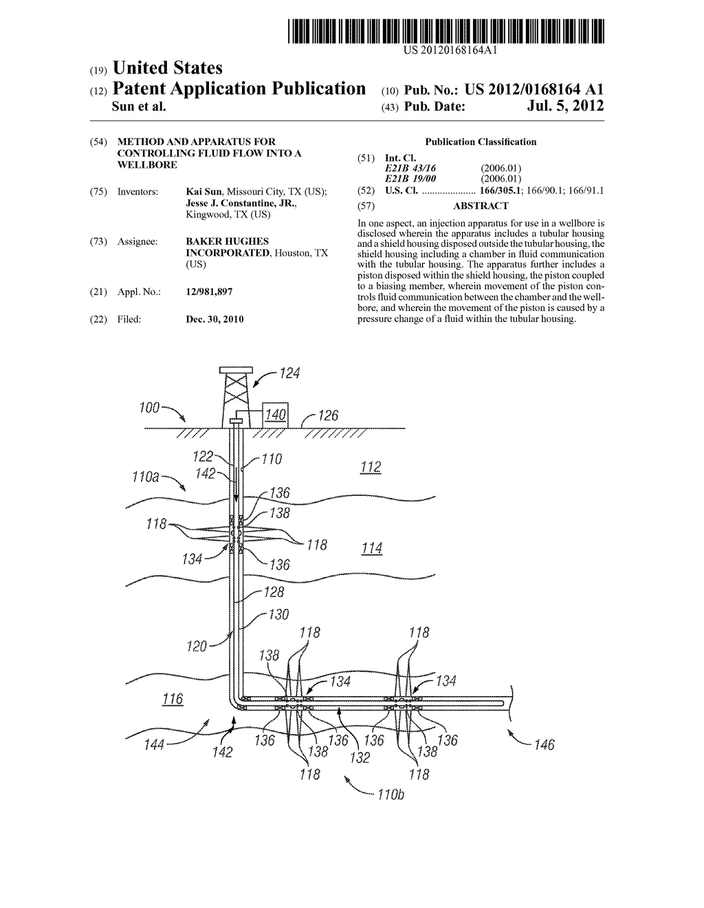 METHOD AND APPARATUS FOR CONTROLLING FLUID FLOW INTO A WELLBORE - diagram, schematic, and image 01