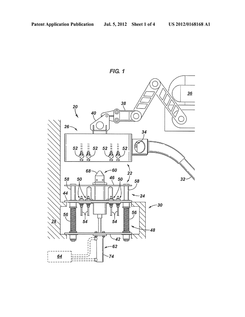 SYSTEM AND METHOD FOR CONNECTION AND INSTALLATION OF UNDERWATER LINES - diagram, schematic, and image 02