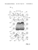 0201 LAND PATTERN FOR 1.0 mm AND .08 mm PITCH ARRAYS diagram and image