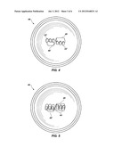 DRILL BITS WITH BEARING ELEMENTS FOR REDUCING EXPOSURE OF CUTTERS diagram and image