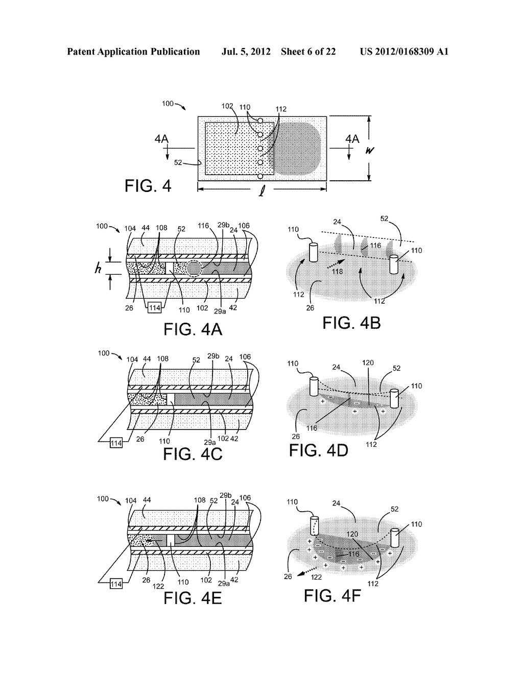 ELECTROWETTING AND ELECTROFLUIDIC DEVICES WITH LAPLACE BARRIERS AND     RELATED METHODS - diagram, schematic, and image 07