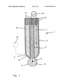 ELECTROCHEMICAL HALF CELL, ELECTROCHEMICAL SENSOR AND METHOD FOR MEASURING     AT LEAST ONE MEASURED VARIABLE OF A MEASURED MEDIUM WITH AN     ELECTROCHEMICAL SENSOR diagram and image