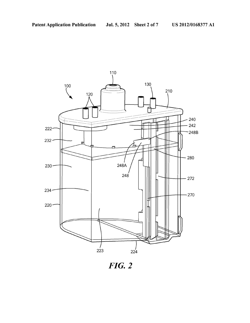 Integrated Measurement System for Use with Surgical Fluid Salvage     Containers - diagram, schematic, and image 03