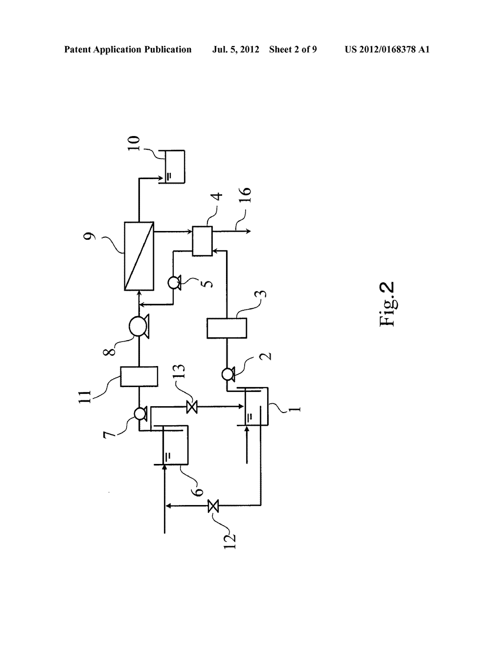 METHOD FOR PRODUCING PURE WATER AND PURE WATER PRODUCTION APPARATUS - diagram, schematic, and image 03