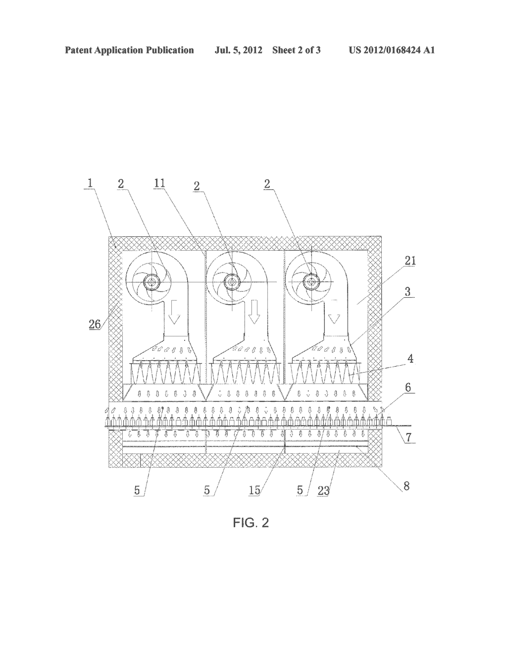 Over Device of Tunnel-Type Sterilization Dryer - diagram, schematic, and image 03