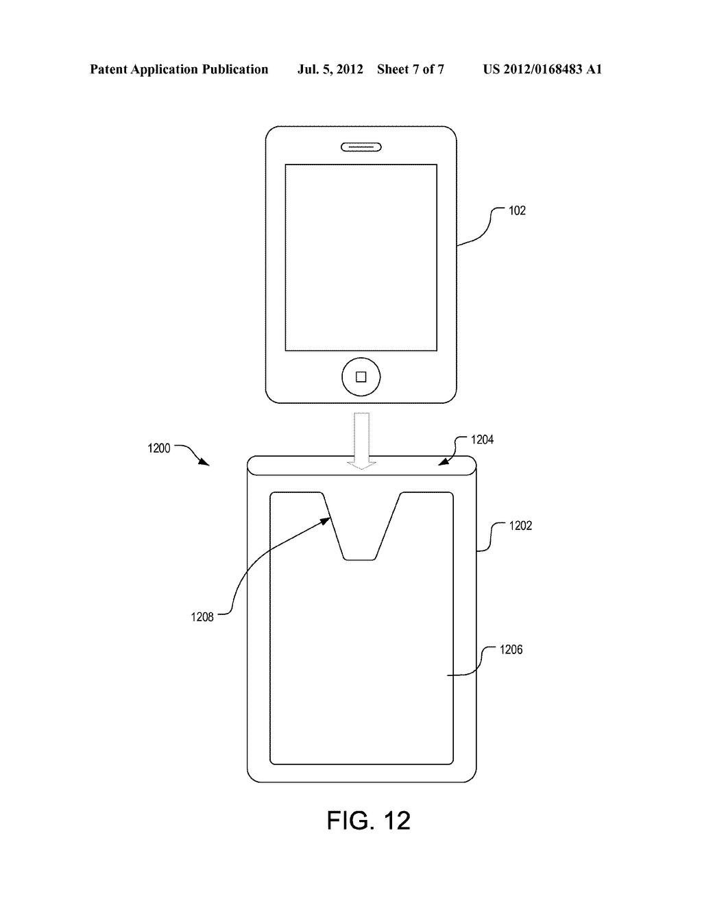 Wireless Phone Wallet - diagram, schematic, and image 08