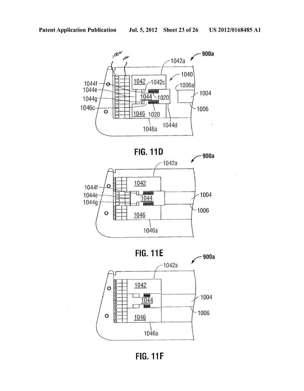 Surgical Fastener-Applying Apparatuses With Sequential Firing - diagram, schematic, and image 24