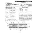 Elongated Security Feature Comprising Machine-Readable Magnetic Regions diagram and image