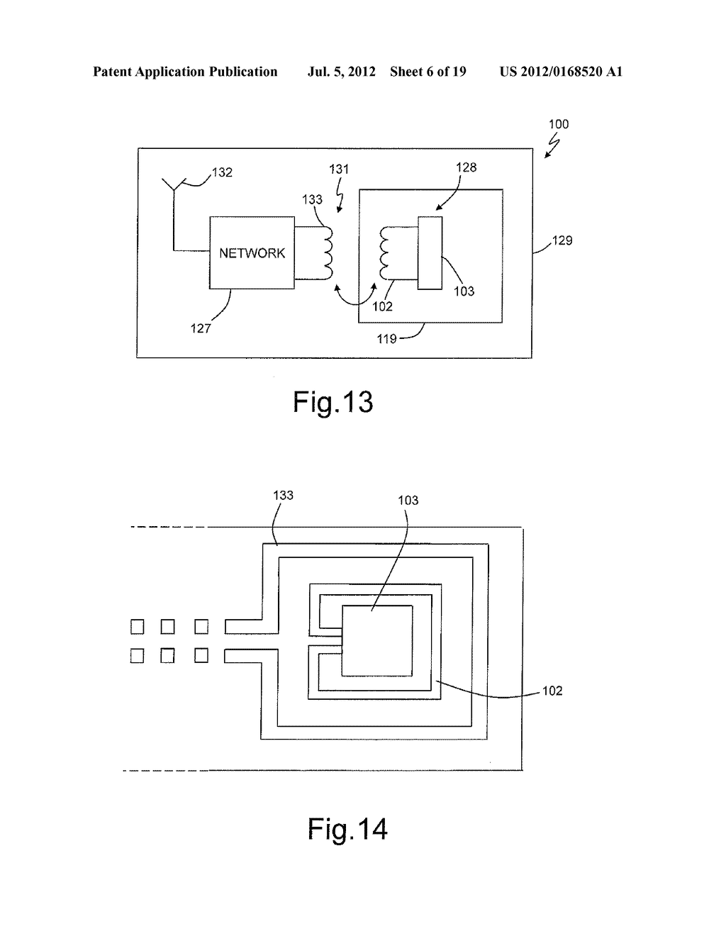 RF IDENTIFICATION DEVICE WITH NEAR-FIELD-COUPLED ANTENNA - diagram, schematic, and image 07