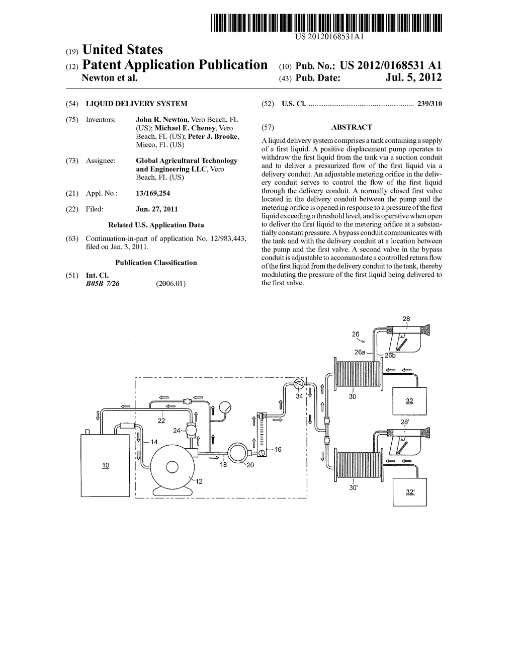 LIQUID DELIVERY SYSTEM - diagram, schematic, and image 01