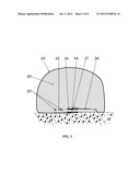 FLEXIBLE TUBE FOR IRRIGATING TREES diagram and image