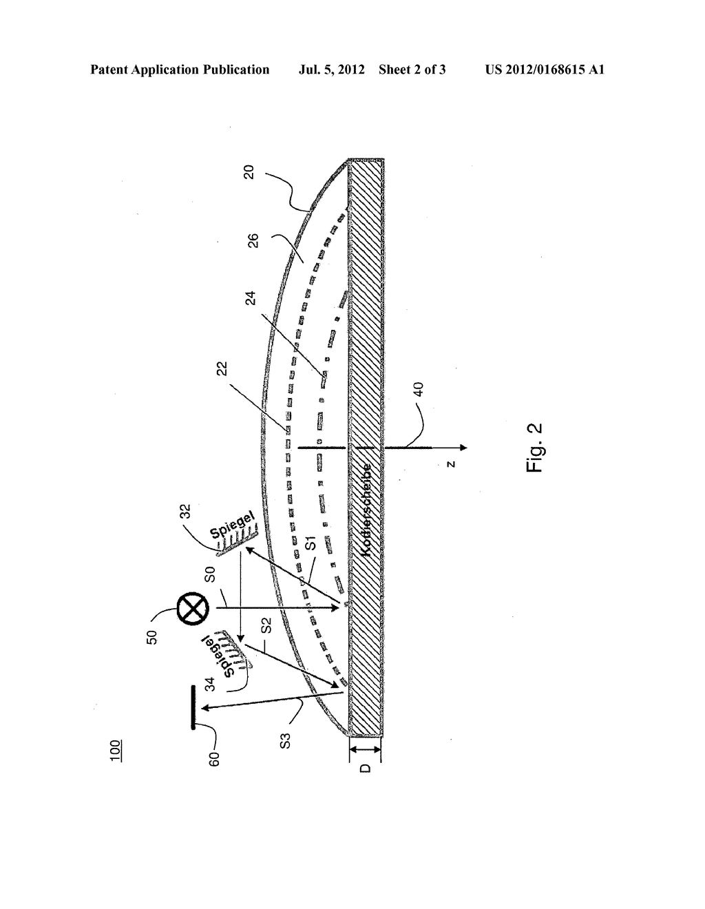 DEVICE AND METHOD FOR OPTICALLY COMPENSATING FOR THE MEASURING TRACK     DECENTRALIZATION IN ROTATION ANGLE SENSORS - diagram, schematic, and image 03