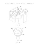 SAMPLE FEEDING DEVICE FOR TRACE DETECTOR AND TRACE DETECTOR WITH SAMPLE     FEEDING DEVICE diagram and image