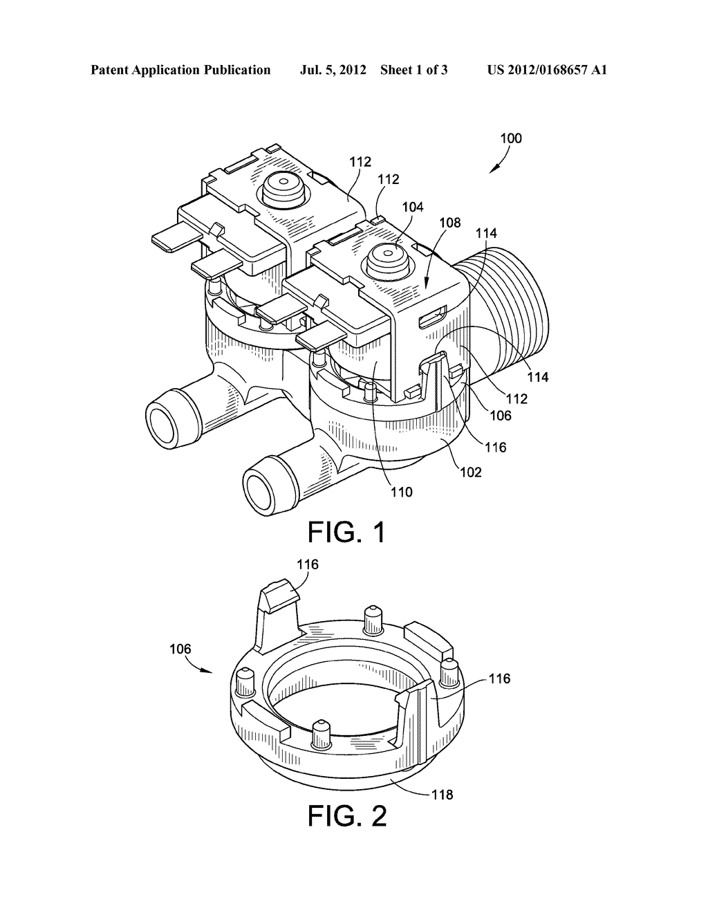 Coil Capture Apparatus and Pilot Operated Water Valve Incorporating Same - diagram, schematic, and image 02