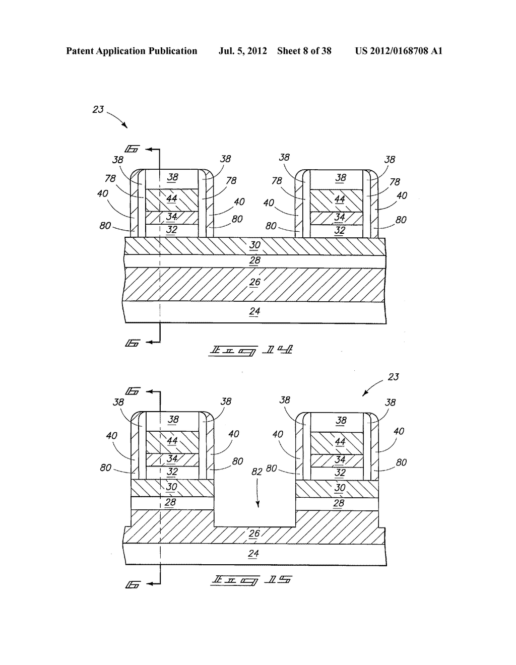 Memory Device Constructions, Memory Cell Forming Methods, and     Semiconductor Construction Forming Methods - diagram, schematic, and image 09