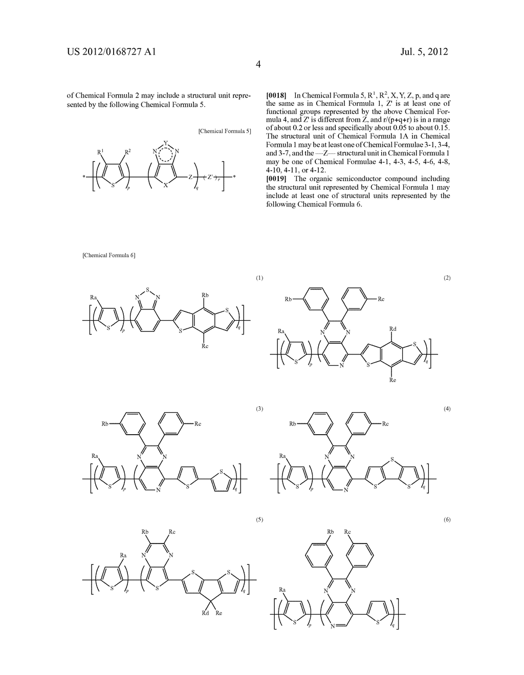 LOW BAND-GAP ORGANIC SEMICONDUCTOR COMPOUNDS, AND TRANSISTORS AND     ELECTRONIC DEVICES INCLUDING THE SAME - diagram, schematic, and image 12