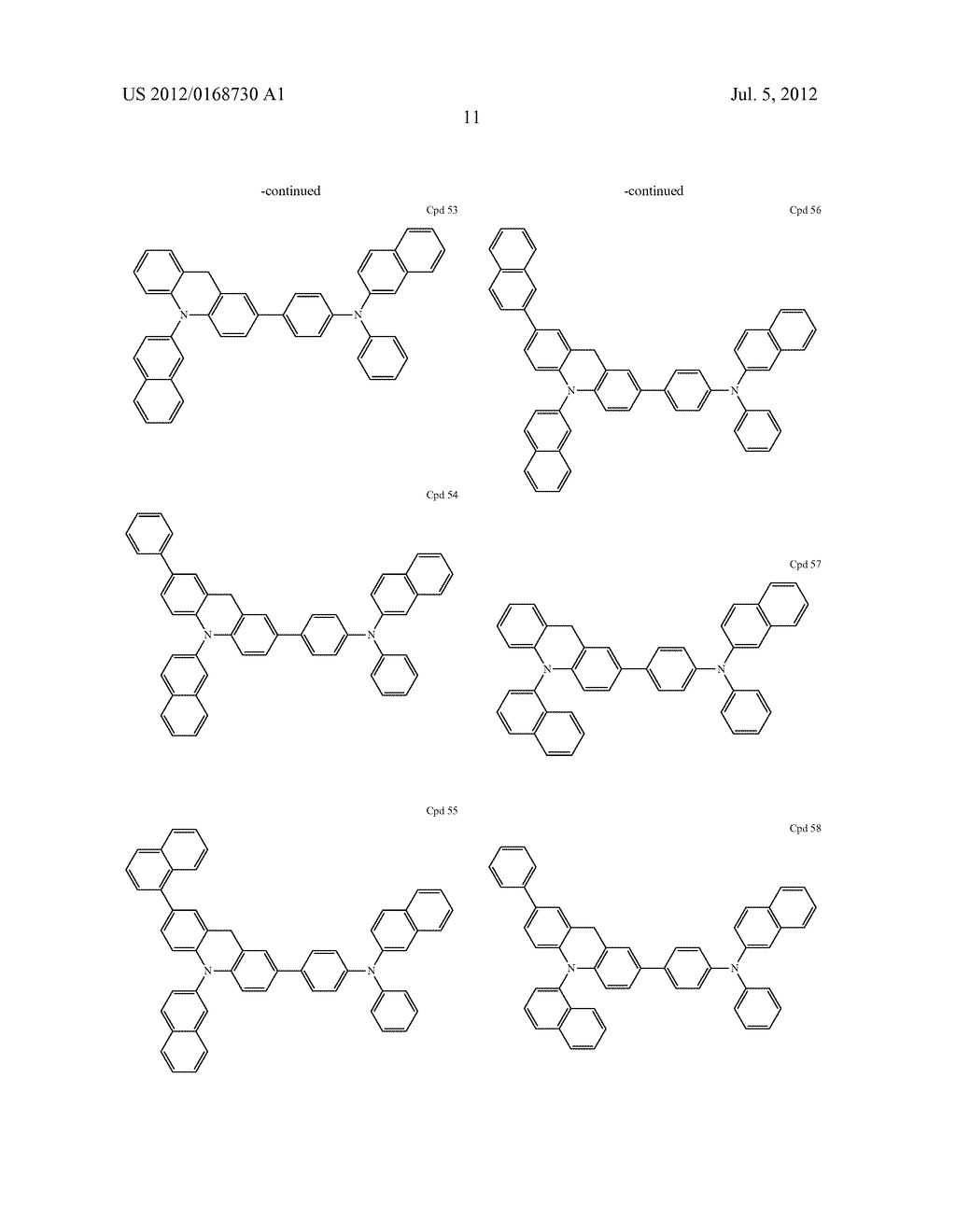 ACRIDINE DERIVATIVE AND ORGANIC ELECTROLUMINESCENCE DEVICE INCLUDING THE     SAME - diagram, schematic, and image 12