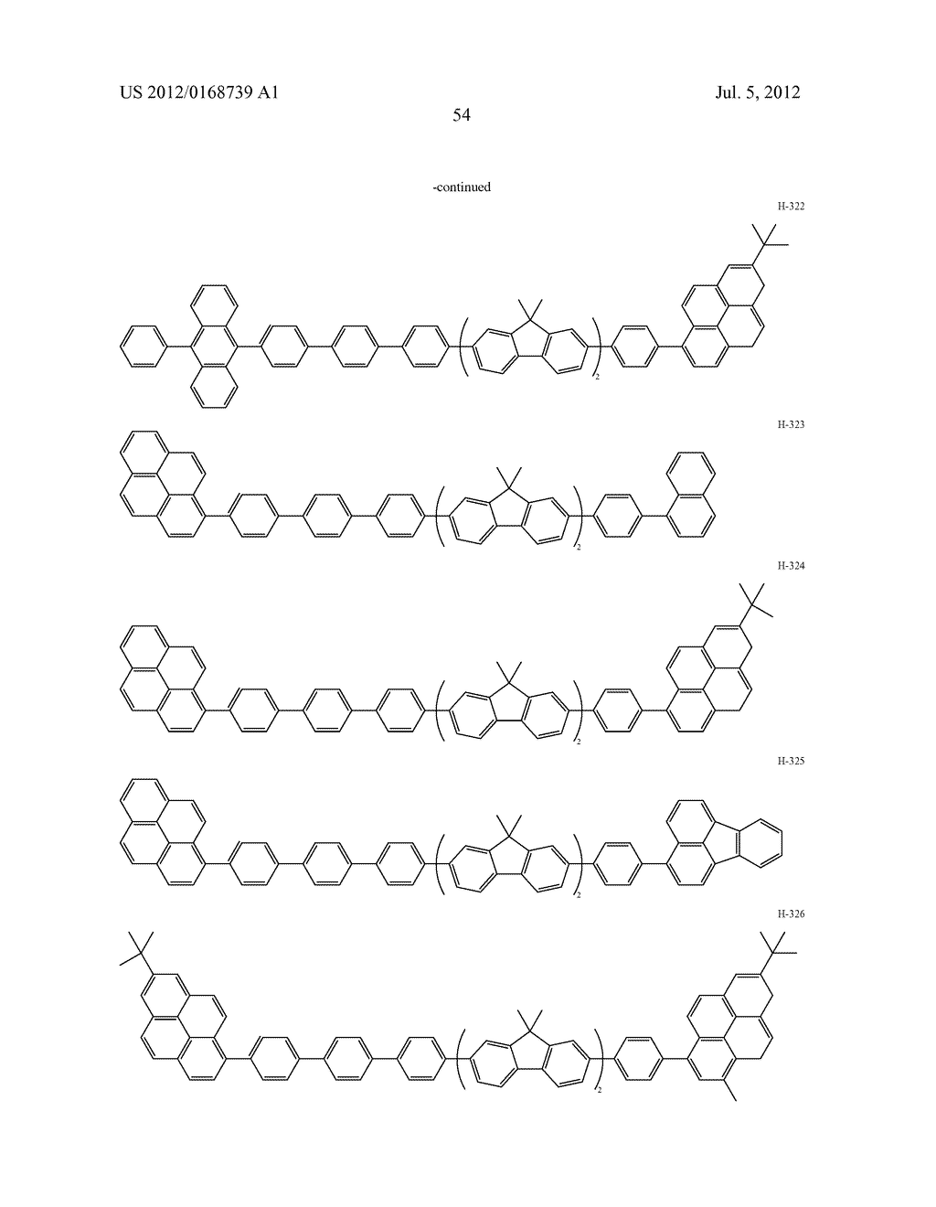 FLUORENE COMPOUND AND ORGANIC ELECTROLUMINESCENCE DEVICE - diagram, schematic, and image 56