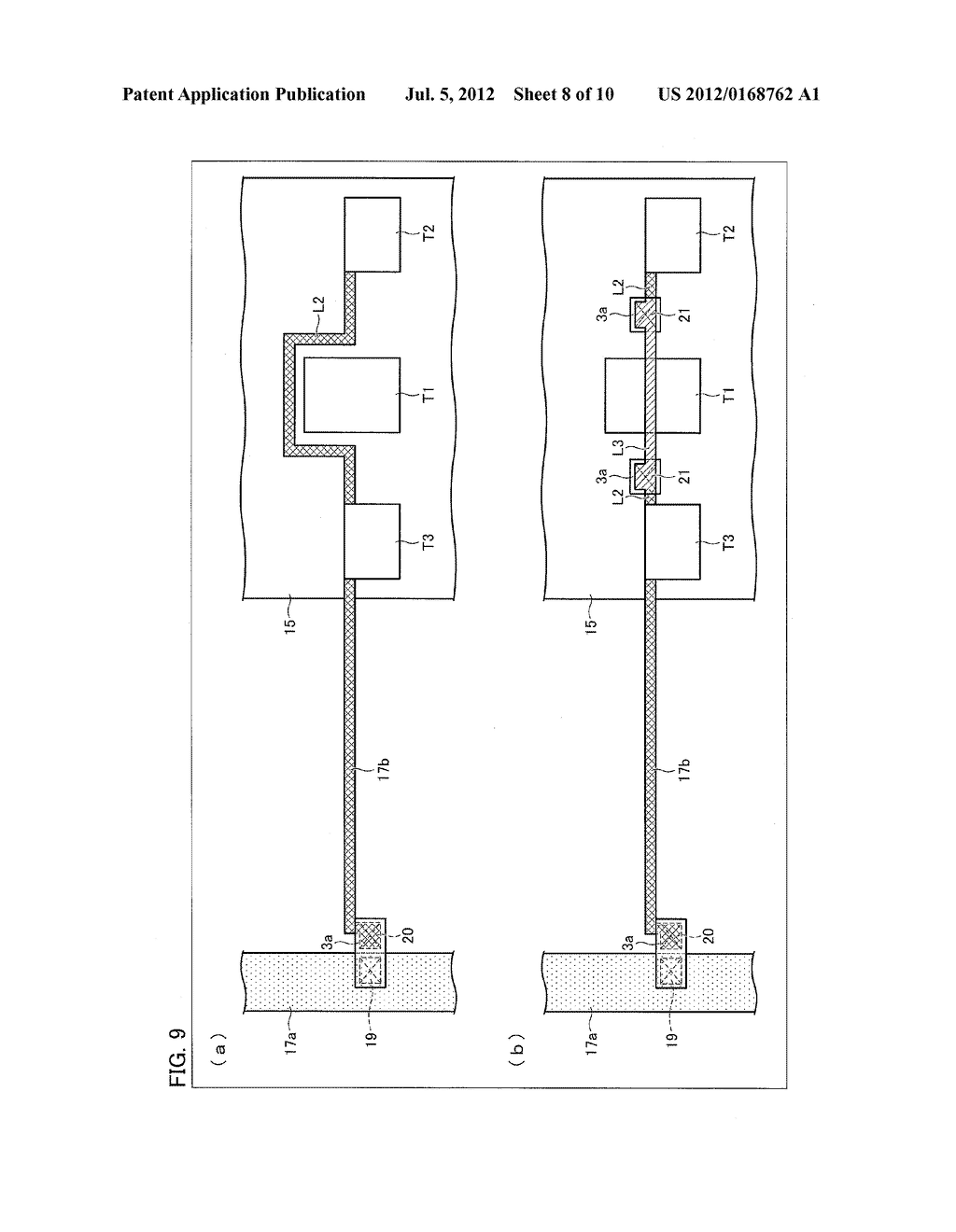 ACTIVE MATRIX SUBSTRATE AND ACTIVE MATRIX DISPLAY DEVICE - diagram, schematic, and image 09