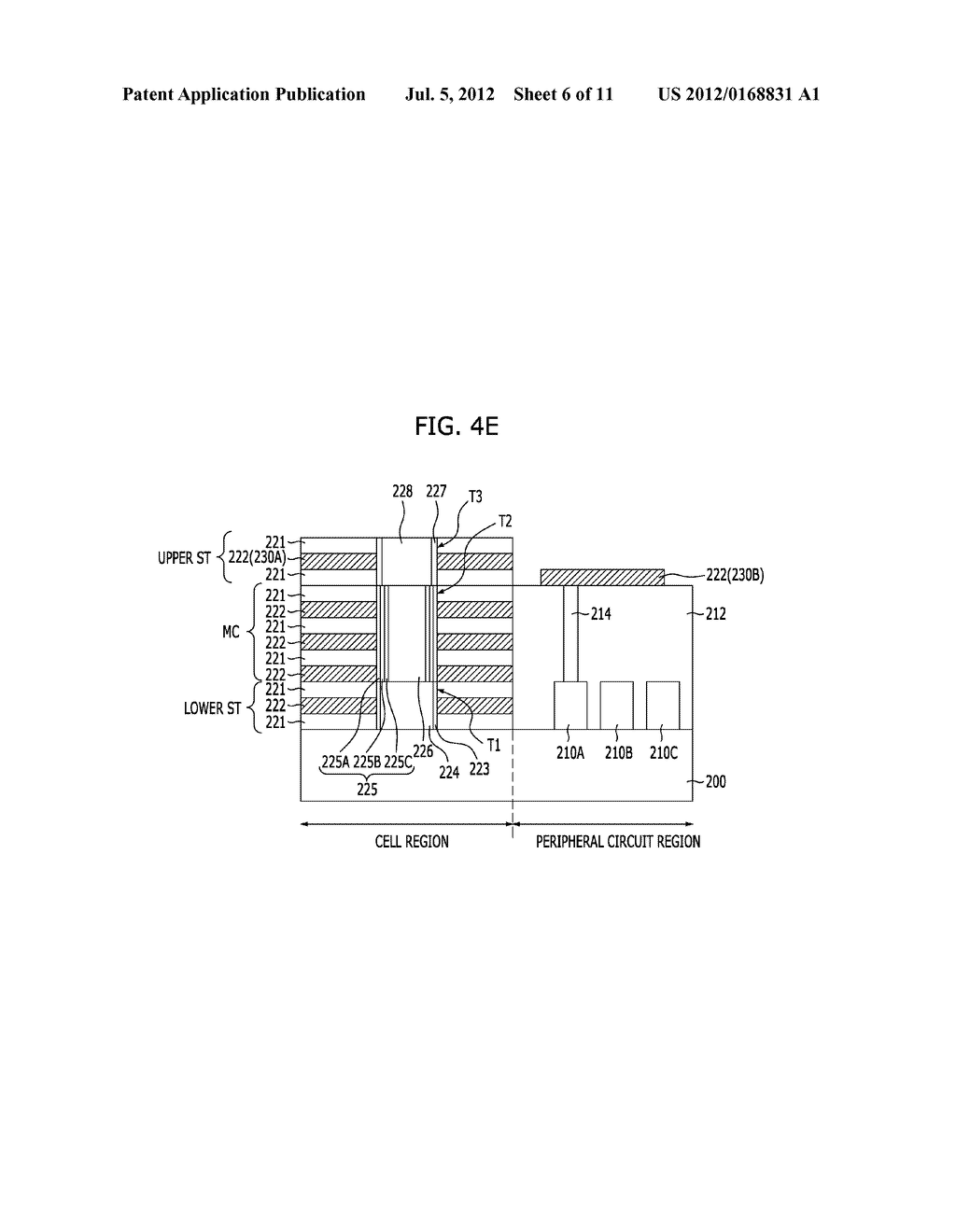 NON-VOLATILE MEMORY DEVICE AND METHOD FOR FABRICATING THE SAME - diagram, schematic, and image 07